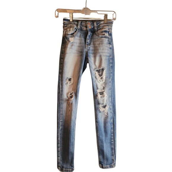 KanCan Other - KanKan Signature High Rise Slim Fit Skinny Distressed jean
